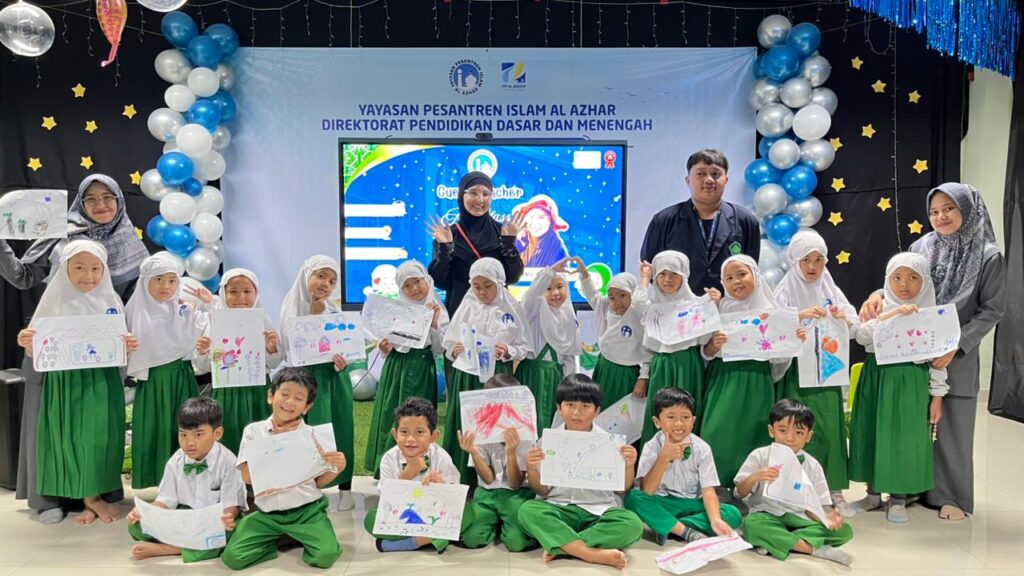 KB–TK Islam Al Azhar 56 Malang Hadirkan Guru Tamu dari Prancis untuk Kenalkan Bahasa Inggris Sejak Dini