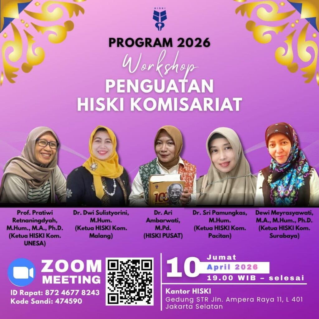 Hiskikom Malang Perkuat Langkah Bersama Kwartet Hiskikom Jawa Timur untuk Sastra Masuk Sekolah