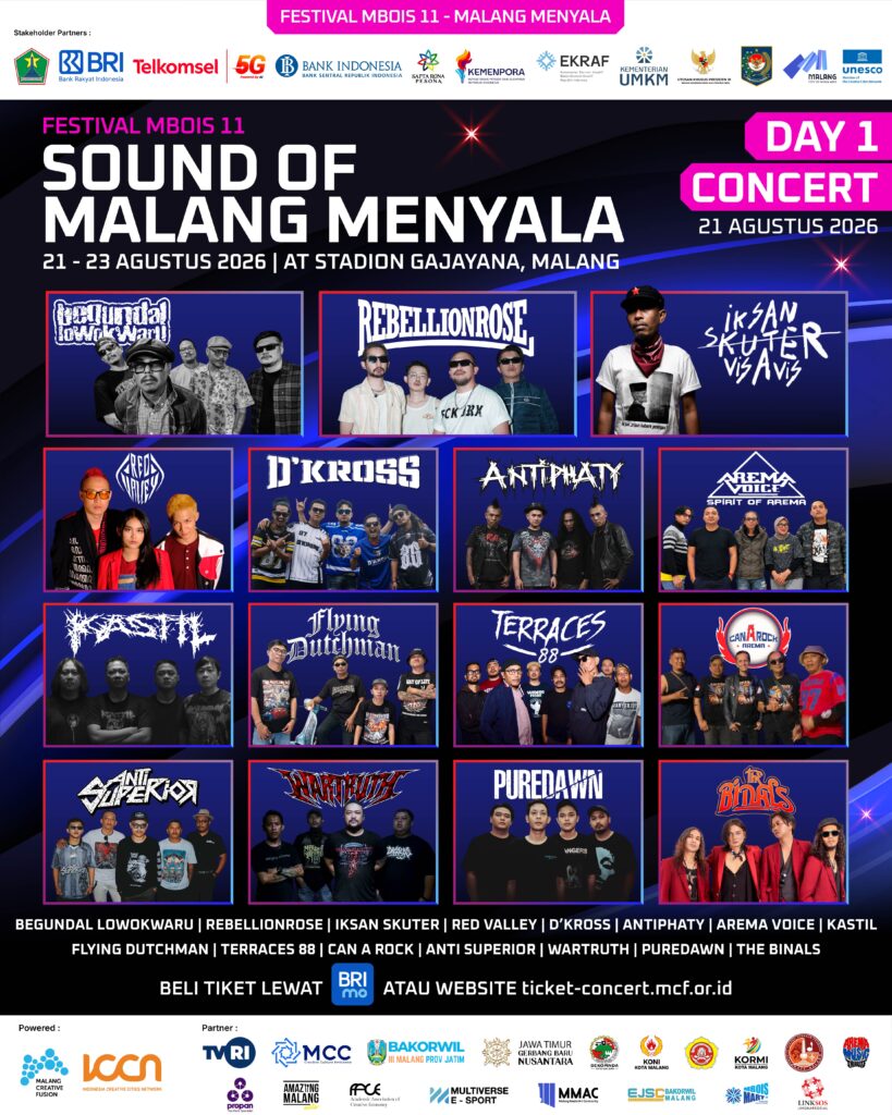 Festival Mbois 11 Segera Digelar di Gajayana, Tiga Hari Penuh Musik dan Energi Kreatif Malang